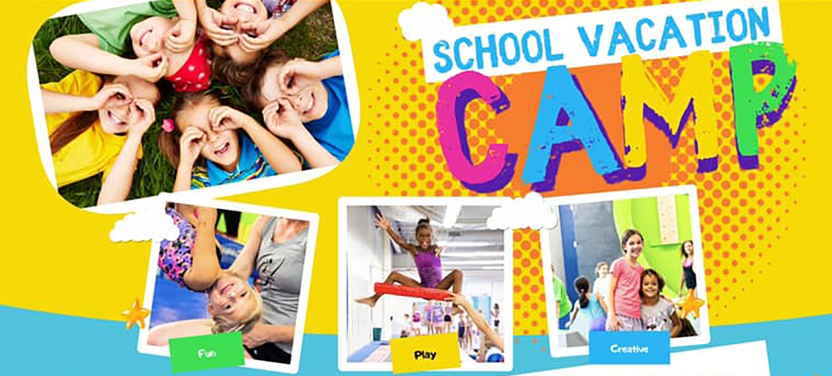 School Vacation Camp at CNY Gym Centre — fun, play, creative